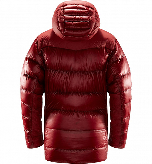 Куртка женская Haglofs Magi Down Hood Brick Red - Фото 2 большая