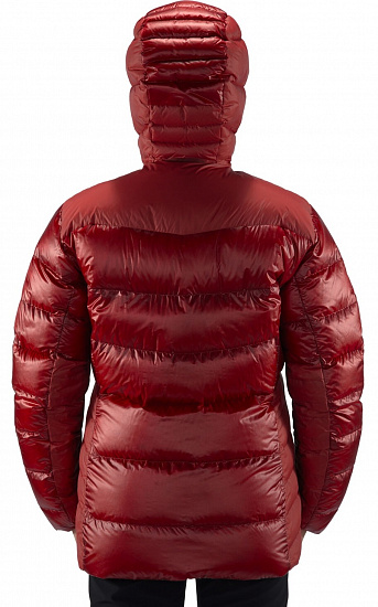 Куртка женская Haglofs Magi Down Hood Brick Red - Фото 5 большая