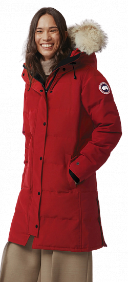 Куртка женская Canada Goose Shelburne Parka Redwood - Фото 3 большая