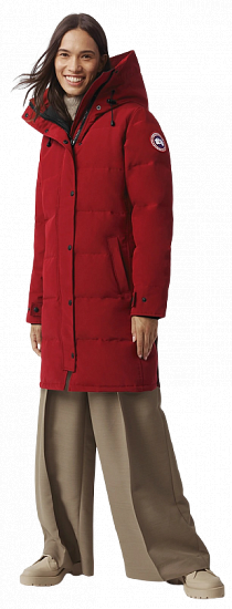 Куртка женская Canada Goose Shelburne Parka Redwood - Фото 5 большая
