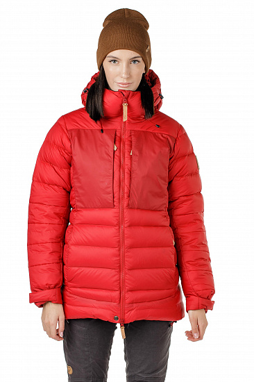Куртка женская Fjallraven Keb Expedition Down Lava - Фото 4 большая