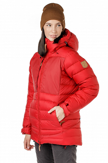 Куртка женская Fjallraven Keb Expedition Down Lava - Фото 5 большая