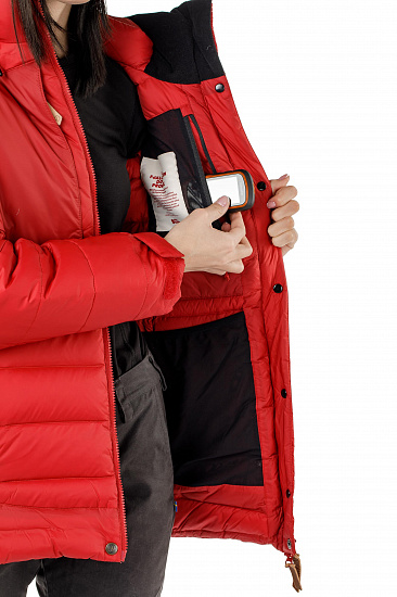Куртка женская Fjallraven Keb Expedition Down Lava - Фото 13 большая