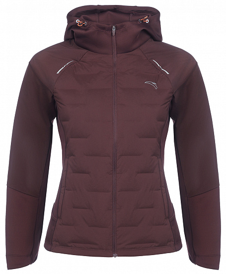 Куртка женская Anta 862445601 Brown - Фото 1 большая