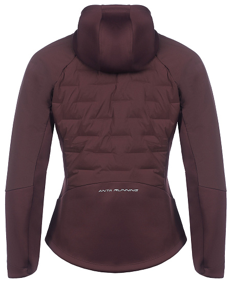 Куртка женская Anta 862445601 Brown - Фото 2 большая