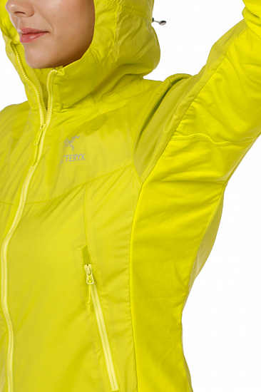 Куртка женская Arcteryx Atom SL Hoody Electrolyte - Фото 7 большая