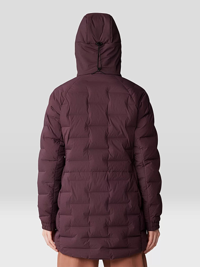 Куртка женская Mountain Hardwear Stretchdown Parka Blackberry - Фото 3 большая