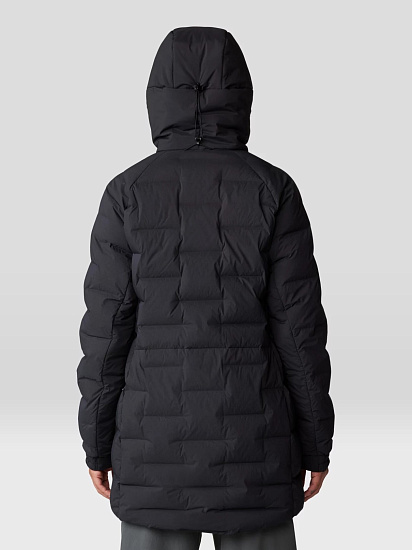 Куртка женская Mountain Hardwear Stretchdown Parka Black - Фото 3 большая