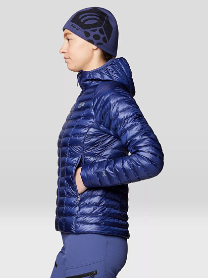 Куртка женская Mountain Hardwear Ghost Whisperer Hoody Lapis Dusk Gradient Print - Фото 4 большая