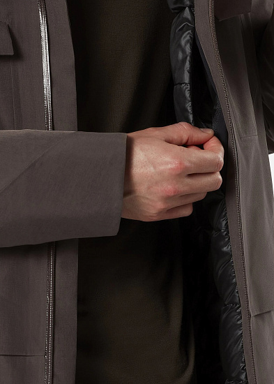 Куртка мужская Arcteryx Veilance Node Down Parka Terrain - Фото 6 большая