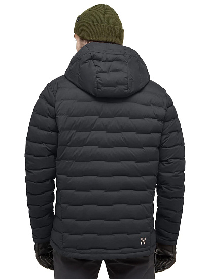 Куртка мужская Haglofs Spitz Down True Black - Фото 5 большая