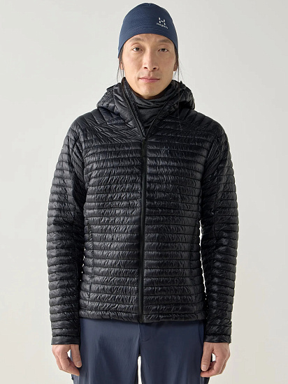 Куртка мужская Haglofs L.I.M Mimic II True Black - Фото 3 большая