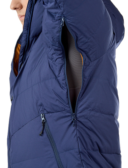 Куртка мужская Bergans Roros Down Navy/IncaGold - Фото 9 большая