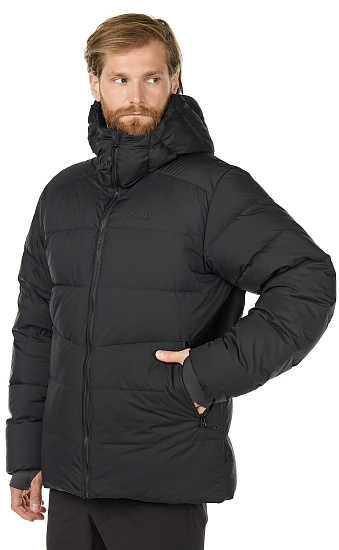 Куртка мужская Bergans Roros Down Black - Фото 3 большая