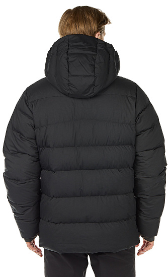 Куртка мужская Bergans Roros Down Black - Фото 4 большая