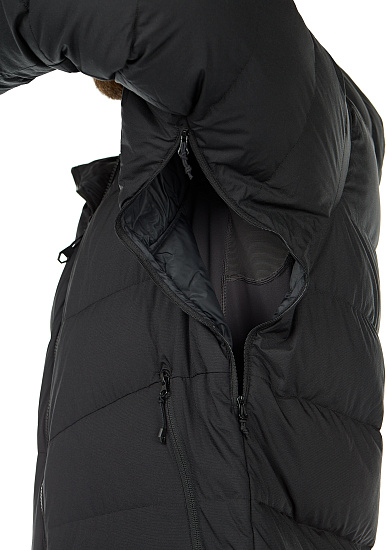 Куртка мужская Bergans Roros Down Black - Фото 6 большая