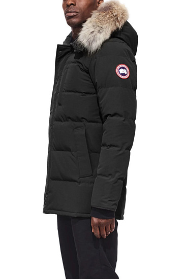 Куртка мужская Canada Goose Carson Parka Black - Фото 3 большая