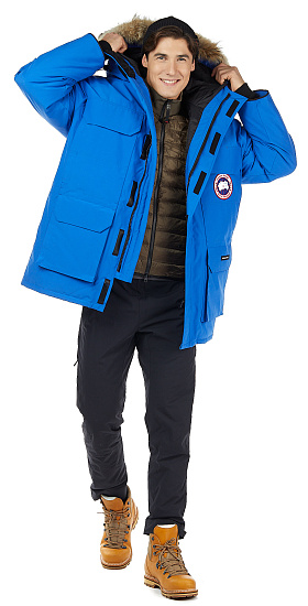 Парка мужская Canada Goose PBI Expedition Parka Royal PBI Blue - Фото 5 большая