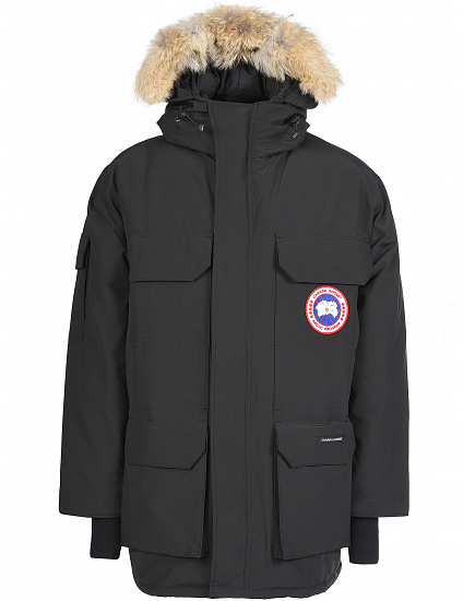 Парка мужская Canada Goose Mens Expedition Parka RF Black - Фото 1 большая