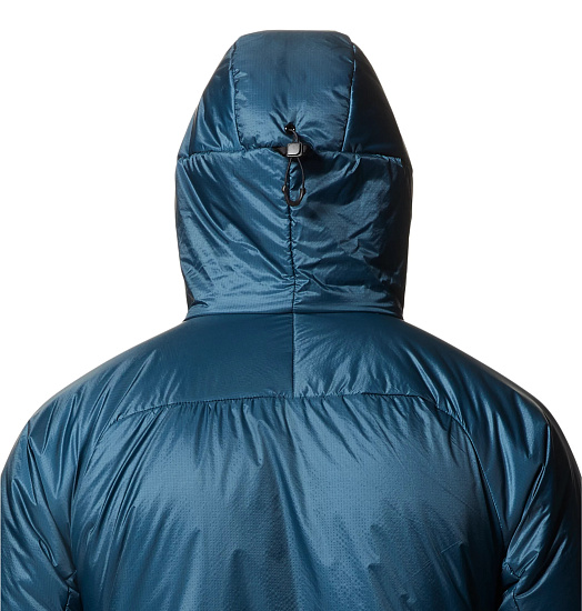 Куртка мужская Mountain Hardwear Compressor Hoody Dark Caspian - Фото 6 большая