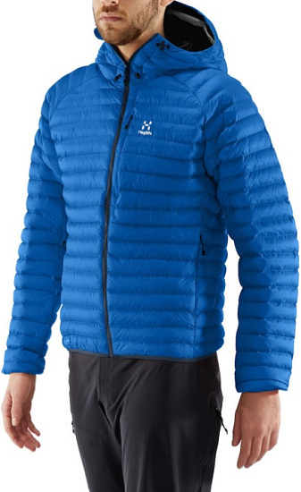 Куртка мужская Haglofs Rapid Mimic Hood Storm Blue - Фото 3 большая