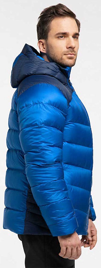 Куртка мужская Haglofs Mojo Down Hood Storm Blue/Tarn Blue - Фото 5 большая