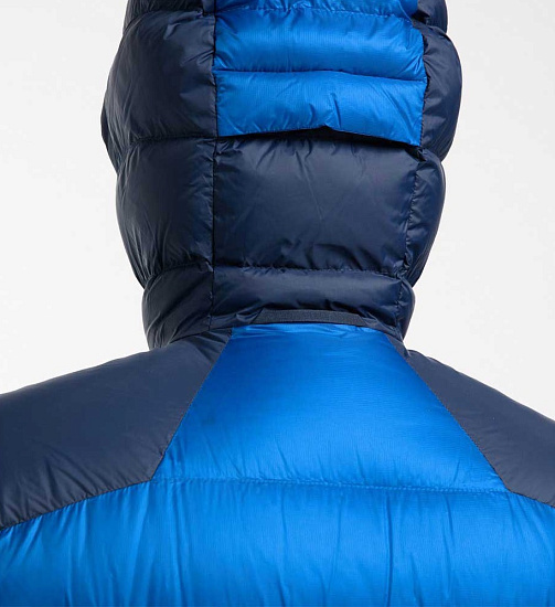 Куртка мужская Haglofs Mojo Down Hood Storm Blue/Tarn Blue - Фото 6 большая