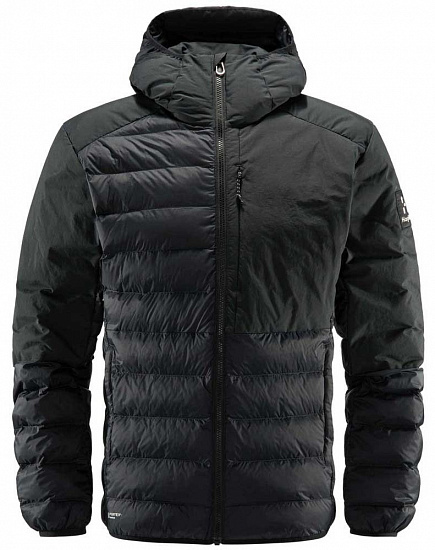 Куртка мужская Haglofs Dala Mimic Hood True Black - Фото 1 большая