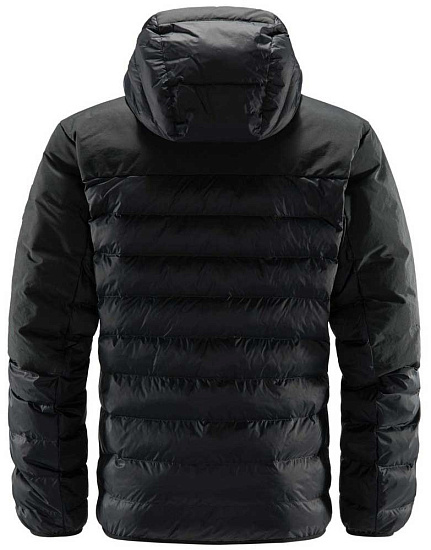 Куртка мужская Haglofs Dala Mimic Hood True Black - Фото 2 большая