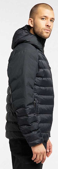Куртка мужская Haglofs Dala Mimic Hood True Black - Фото 5 большая