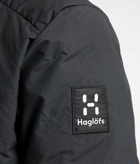 Куртка мужская Haglofs Dala Mimic Hood True Black - Фото 7 большая