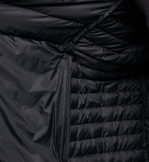 Куртка мужская Haglofs Roc Down Hood True Black - Фото 10 большая