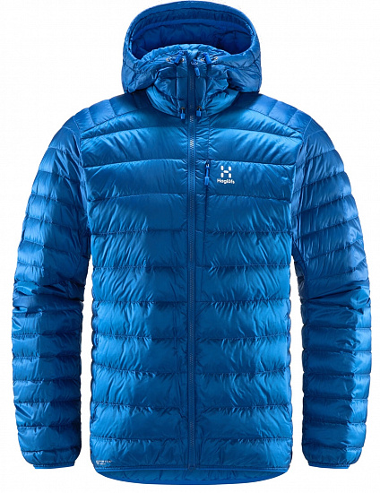 Куртка мужская Haglofs Roc Down Hood Storm Blue - Фото 1 большая