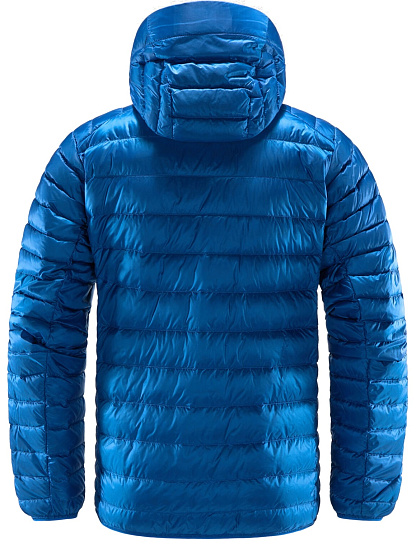 Куртка мужская Haglofs Roc Down Hood Storm Blue - Фото 2 большая