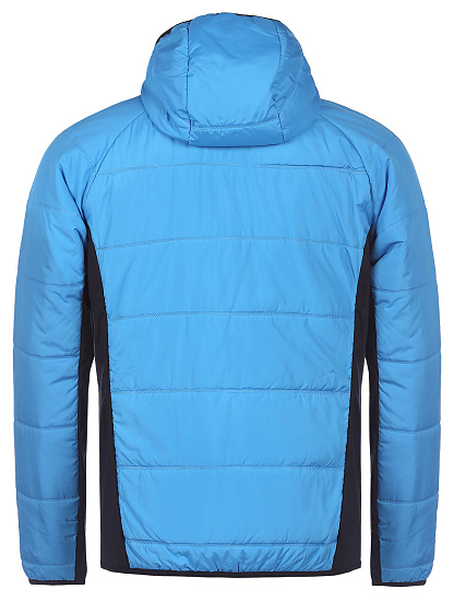 Куртка мужская Nordski Hybrid Warm 2.0 Light Blue/Black - Фото 2 большая