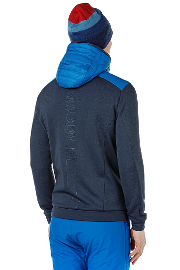 Куртка мужская Black Yak Burlina Hoody Snorkel Blue - Фото 5 большая