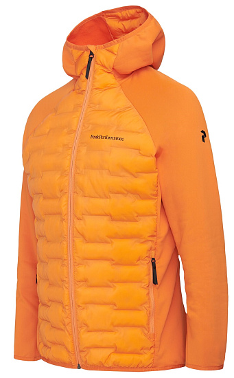 Куртка мужская Peak Performance Argon Hybrid Hood Orange Altitude - Фото 2 большая