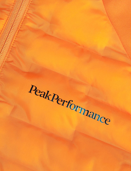 Куртка мужская Peak Performance Argon Hybrid Hood Orange Altitude - Фото 5 большая