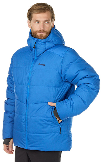 Куртка мужская Bergans Roros Down Strong Blue/Navy - Фото 3 большая