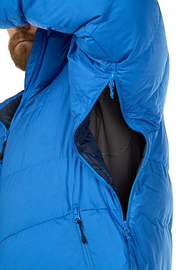 Куртка мужская Bergans Roros Down Strong Blue/Navy - Фото 6 большая