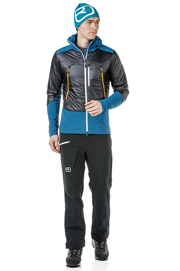Куртка мужская Ortovox Swisswool Piz Palu Black Raven - Фото 2 большая