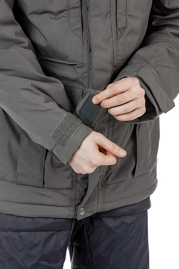 Куртка мужская Fjallraven Yupik Parka Mountain Grey - Фото 6 большая