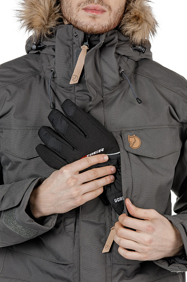 Куртка мужская Fjallraven Yupik Parka Mountain Grey - Фото 8 большая