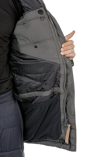 Куртка мужская Fjallraven Yupik Parka Mountain Grey - Фото 11 большая