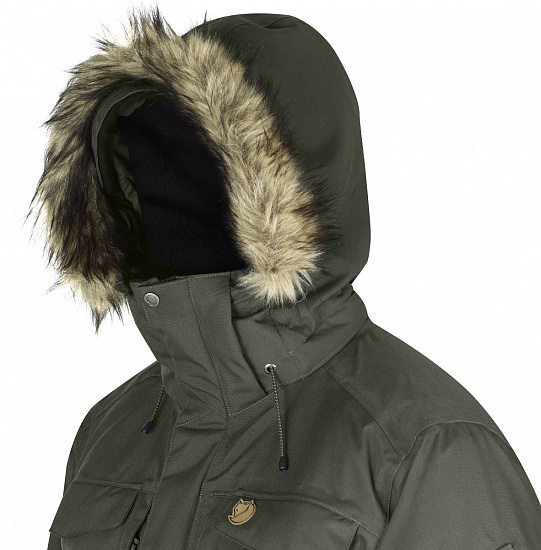 Куртка мужская Fjallraven Yupik Parka Mountain Grey - Фото 3 большая