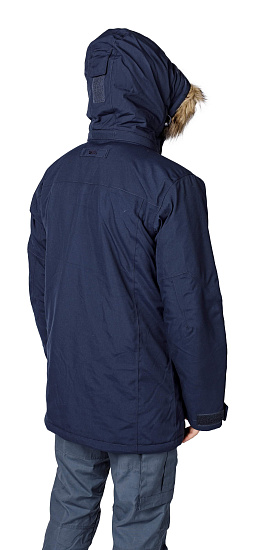 Куртка мужская Fjallraven Yupik Parka Dark Navy - Фото 8 большая