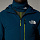 Куртка мужская The North Face Binntal Hybrid Ventrix Hoodie Mallard Blue/Midnight Petrol/TNF Black - Фото 9 малая