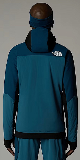 Куртка мужская The North Face Binntal Hybrid Ventrix Hoodie Mallard Blue/Midnight Petrol/TNF Black - Фото 3 большая