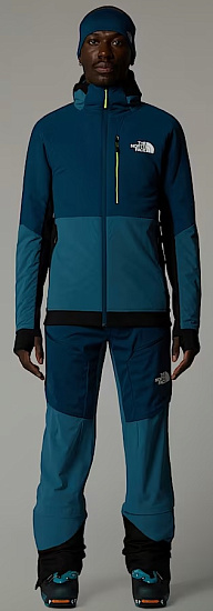Куртка мужская The North Face Binntal Hybrid Ventrix Hoodie Mallard Blue/Midnight Petrol/TNF Black - Фото 5 большая