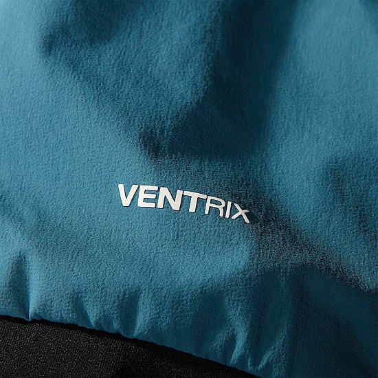 Куртка мужская The North Face Binntal Hybrid Ventrix Hoodie Mallard Blue/Midnight Petrol/TNF Black - Фото 14 большая